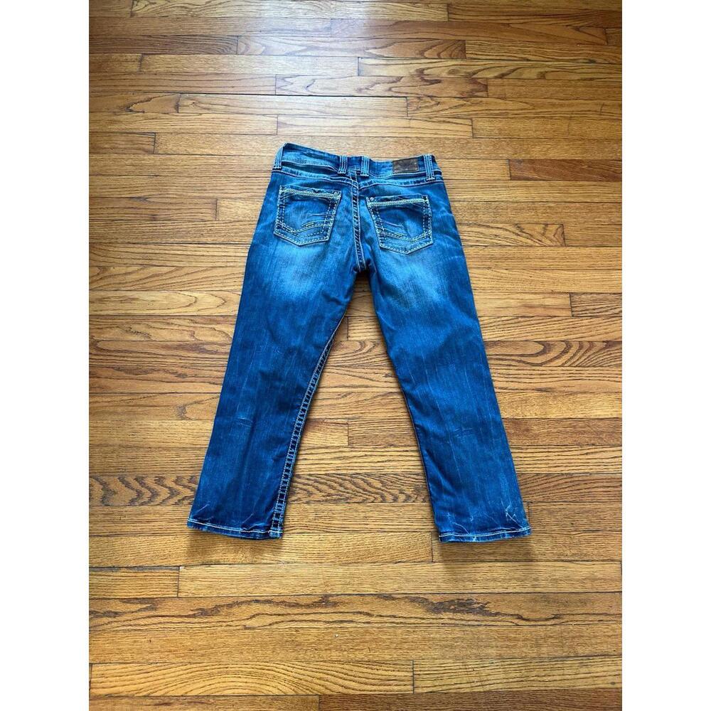BKE Blue Capris